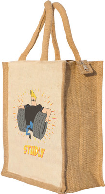 

Nisol Studly Johny Bravo Waterproof Lunch Bag(Beige, 12 inch)