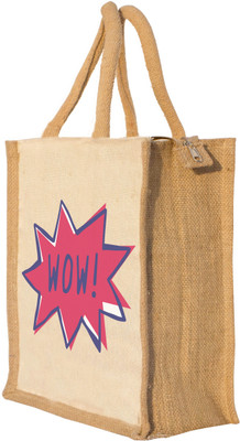 

Nisol Wow Waterproof Lunch Bag(Beige, 12 inch)