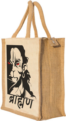 

Nisol Brahman angry Hanuman Waterproof Lunch Bag(Beige, 12 inch)