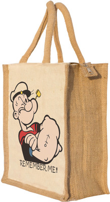 

Nisol Popeye Remember Me Waterproof Lunch Bag(Beige, 12 inch)