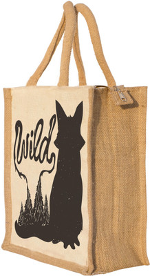 

Nisol Wild Fox Waterproof Lunch Bag(Beige, 12 inch)