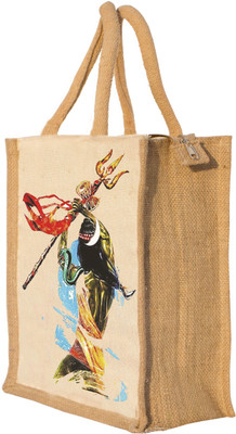 

Nisol Mahadev Bhairava Waterproof Lunch Bag(Beige, 12 inch)