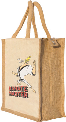 

Nisol Karate Master Bravo Waterproof Lunch Bag(Beige, 12 inch)
