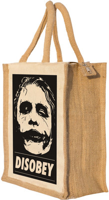 

Nisol Disobey Joker Waterproof Lunch Bag(Beige, 12 inch)