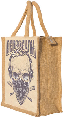 

Nisol Skull Soldier Waterproof Lunch Bag(Beige, 12 inch)