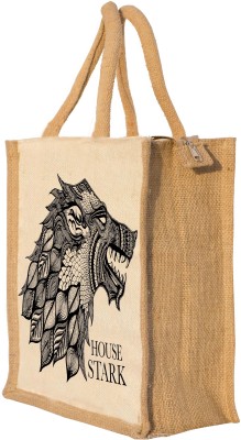 

Nisol House Stark Game of Thrones Waterproof Lunch Bag(Beige, 12 inch)