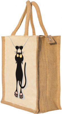 

Nisol Hanging Cat Waterproof Lunch Bag(Beige, 12 inch)