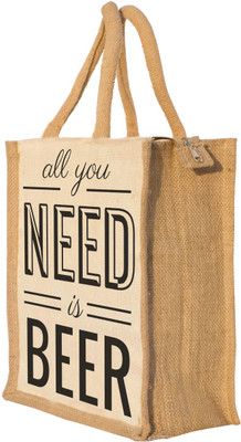 

Nisol All you need Waterproof Lunch Bag(Beige, 12 inch)