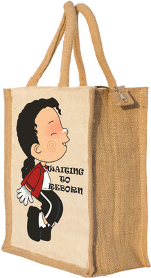 

Nisol Michael Jackson Waiting to Reborn Waterproof Lunch Bag(Beige, 12 inch)