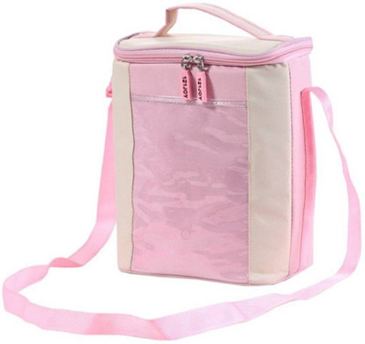 

Bluwings Multi Function Stylish Lunch bag Waterproof Lunch Bag(Pink, 5 L)