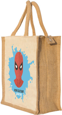 

Nisol Spiderman Popculture Waterproof Lunch Bag(Beige, 12 inch)