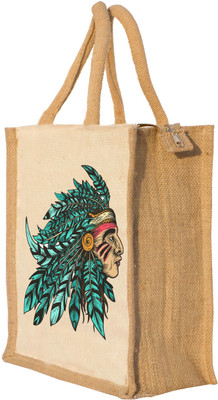 

Nisol Tribeman Waterproof Lunch Bag(Beige, 12 inch)