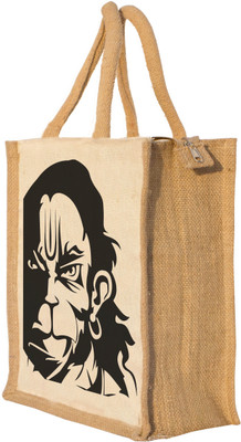 

Nisol Angry Hanuman Face Waterproof Lunch Bag(Beige, 12 inch)