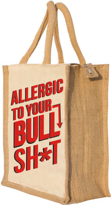 

Nisol Allergic Waterproof Lunch Bag(Beige, 12 inch)