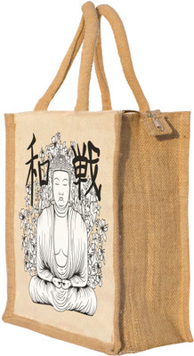 

Nisol Buddha Waterproof Lunch Bag(Beige, 12 inch)