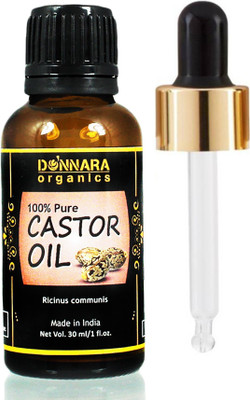 

Donnara Organics 100% Pure Cold Pressed Castor oil- Natural & Undiluted(30 ml)(30 ml)