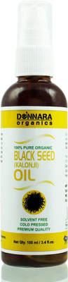 

Donnara Organics Premium Black Seed(Kalonji) oil- 100% Pure & Natural(100 ml) Hair Oil(100 ml)