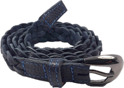 

Rockwell fashion Women Casual Blue Genuine Leather Belt, Dark blue