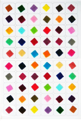 

khusboo Matching Plaza Rectangle Forhead Multicolor Bindis(Indian)