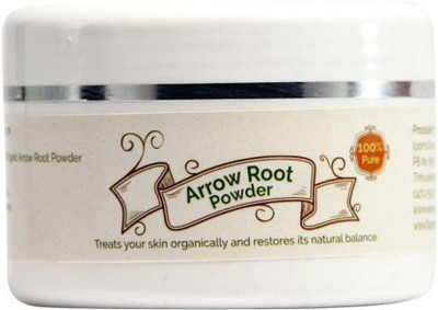 

looms & weaves Pure Arrowroot Powder for Skin Care - 100 gm(100 g)