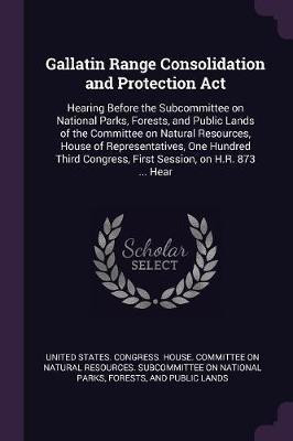 Gallatin Range Consolidation and Protection Act(English, Paperback, unknown)