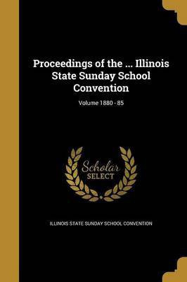 Proceedings of the ... Illinois State Sunday School Convention; Volume 1880 - 85(English, Paperback, unknown)