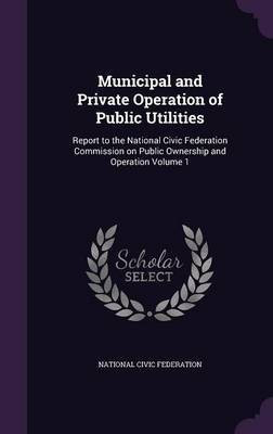 Municipal and Private Operation of Public Utilities(English, Hardcover, unknown)