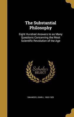 The Substantial Philosophy(English, Hardcover, unknown)