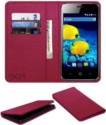 ACM Flip Cover for Karbonn Titanium S15(Pink, Cases with Holder, Pack of: 1)