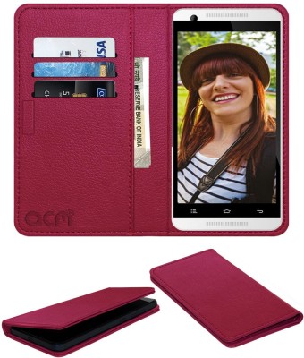 ACM Flip Cover for Celkon Millennia Me Q54+ Plus(Pink, Cases with Holder, Pack of: 1)