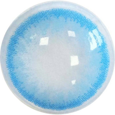

TruOm Blue Zero Power Monthly(0, Colored Contact Lenses, Pack of 1)