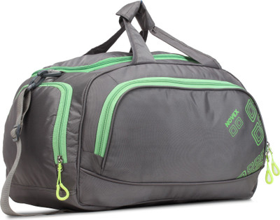 Novex 10 inch/25 cm (Expandable) fsdf Travel Duffel Bag(Grey)