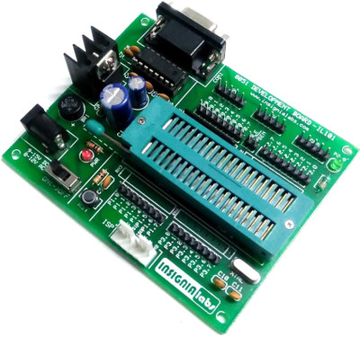 

INSIGNIA LABS 8051 DEVELOPMENT BOARD WITH ZIF SOCKET & AT89S52 Educational Electronic Hobby Kit