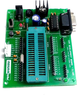 

INSIGNIA LABS AVR ATMEGA32 DEVELOPMENT BOARD WITH ZIF SOCKET Educational Electronic Hobby Kit