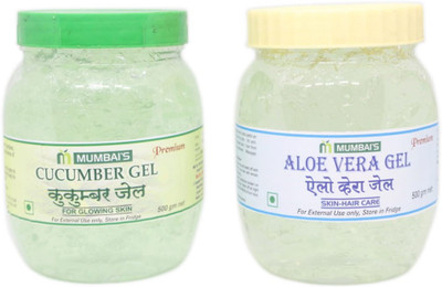

Mumbai agro COMBO OF CUCUMBER AND ALOE VERA(500 g)