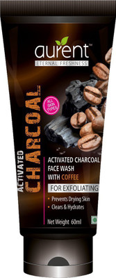 

aurent Activated charcoal with coffee Face Wash(60 ml)