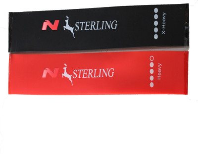 

Neulife Exercise & Yoga Resistance Band(Multicolor), Black;red