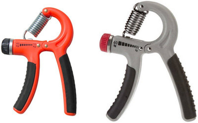 

Lord 2 PCS Of Hand Grip Orange & Black Hand Grip/Fitness Grip(Orange, Black)