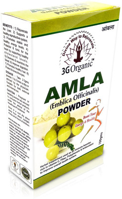

3GOrganic 3G Organic Amla 100% Organic Hair Packto Prevent Hair Fall(100 g)