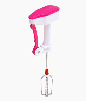 

BORYS Multipurpose Plastic and Stainless Steel Power Free Hand Blender for Egg & Cream Beater, Milkshake, Butter Milk(Pink Colour) 0 Hand Blender(Pink)