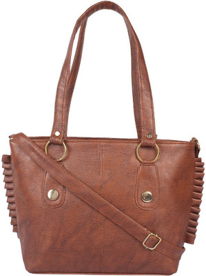 

Beets Collection Hand-held Bag(Brown)