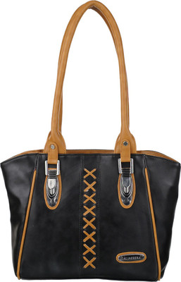 

Al Jazeera Shoulder Bag(Black, Tan)