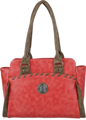 

Al Jazeera Shoulder Bag(Pink, Khaki), Khaki;pink