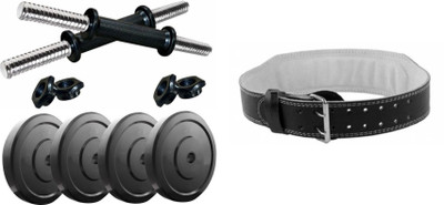 

Lord 2KGX4 PVC PLATES OR 2 ROD 14 INCH AND LATHER GYM BELT Gym & Fitness Kit