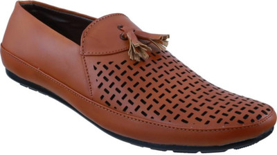 

Buenos Boys Slip on Loafers(Beige, Tan