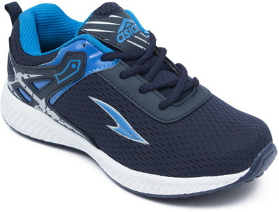 

Asian Boys Lace Running Shoes(Blue, Navy blue
