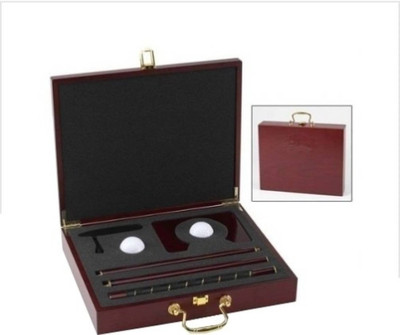 

Bruzone Set of 1 Wooden Golf Kit Perfect for Office and Home putting practice-Assorted color Golf Kit
