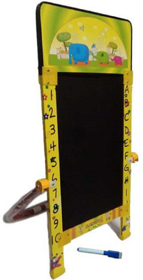 

imtion Black and White Board Stand For kids Study & Writing(Multicolor)