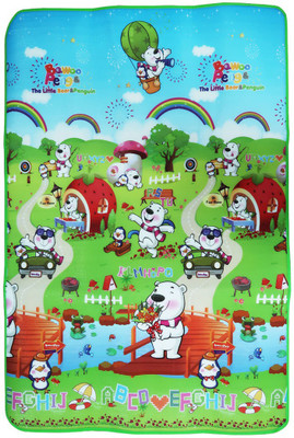 

Imported PVC Baby Bed Protecting Mat(Multicolor