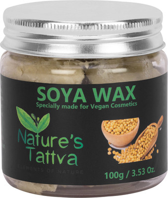 

Nature's Tattva Soya Wax, Triple Filtered for Cosmetics(100 g)